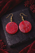 Boucles d'oreilles rondes