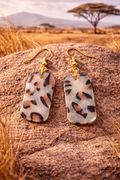 Boucles d'oreilles rectangulaires