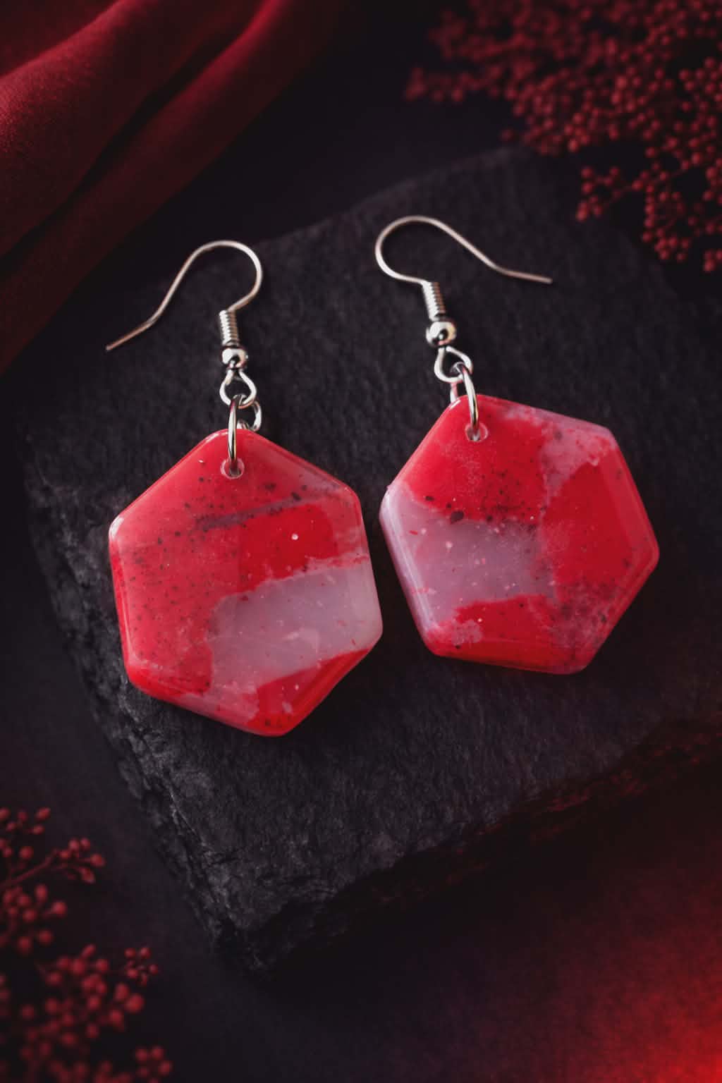 Boucles d'oreilles bouclier
