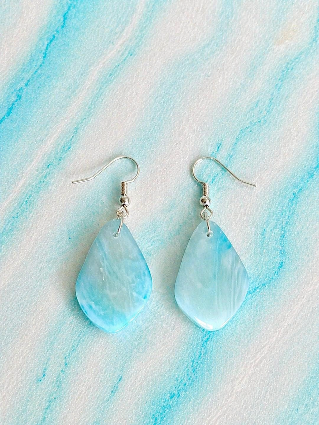 Boucles d'oreilles goutte air