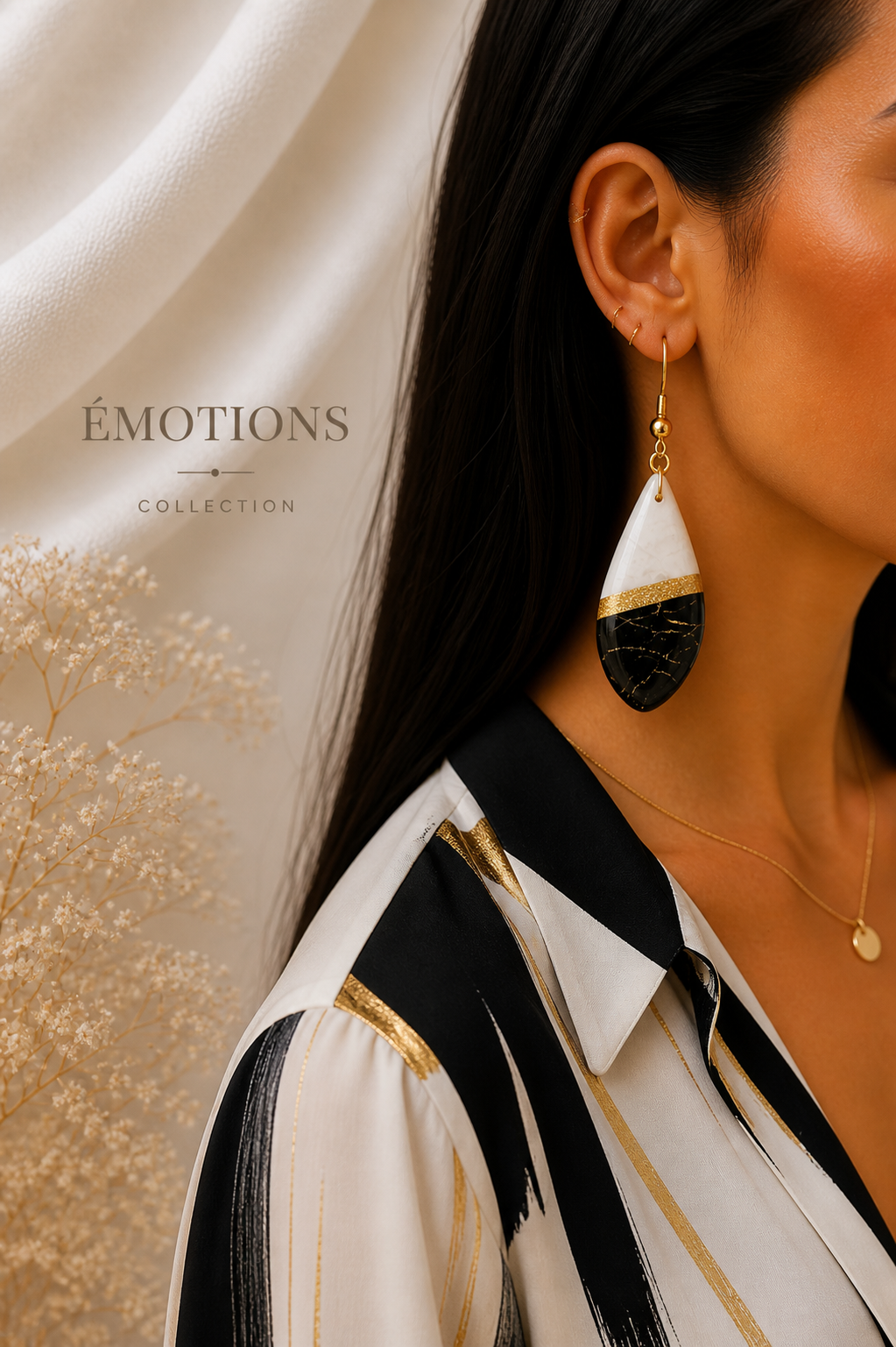 Boucles d'oreilles petites gouttes