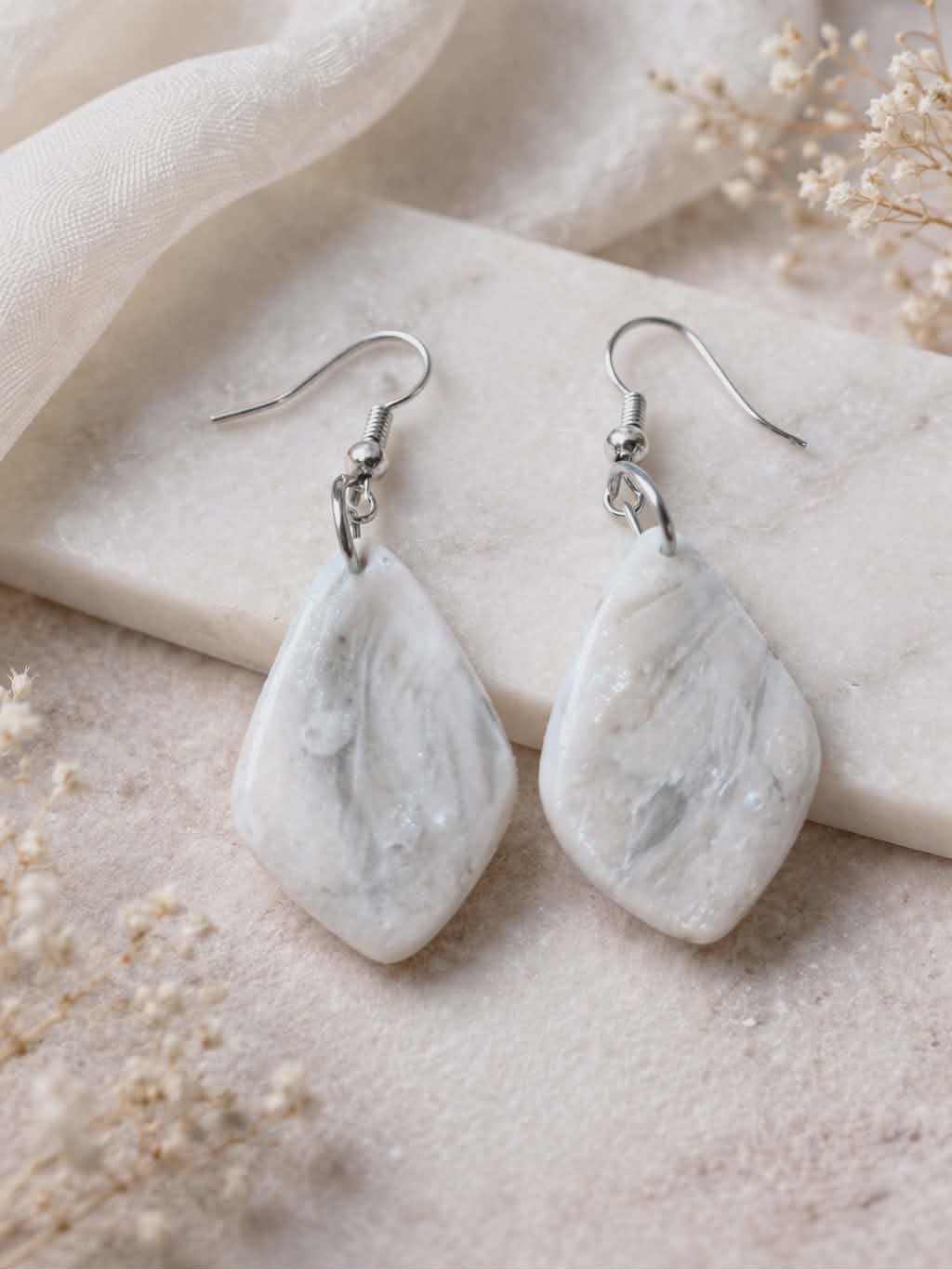 Boucles d'oreilles goutte large